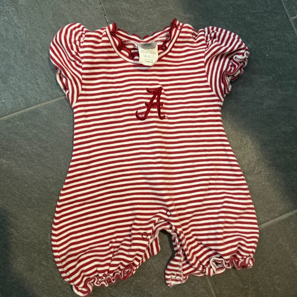 12 month Alabama girl outfit
